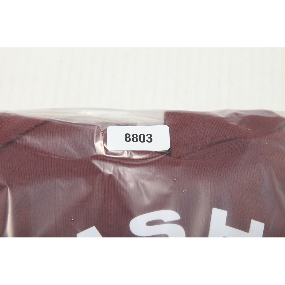 Gymshark Legacy Hoodie Mens M Cherry Brown Lifting Club Shark Graphic Fleece - Picture 12 of 12
